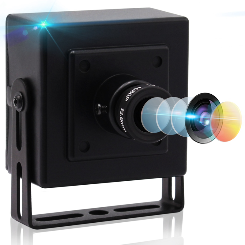 5MP USB Camera Module IMX335 Sensor 30fps M12 3.6mm Lens with Mini Case - Click Image to Close